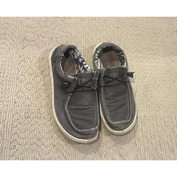 Hey Dude Wally Stretch Black Slip On Shoes Sz. 10 - Picture 5 of 8